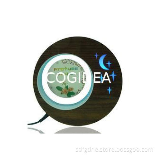 Magnetic Floating Photo Frame , Non-Stop Rotating Photo Fra